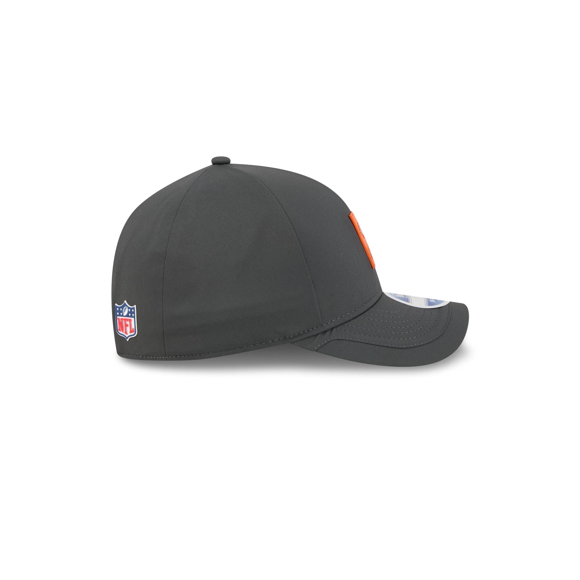 Denver Broncos 2025 Sideline Cold Weather Steel Clouds Kids 9FORTY M-Crown Snapback Hat