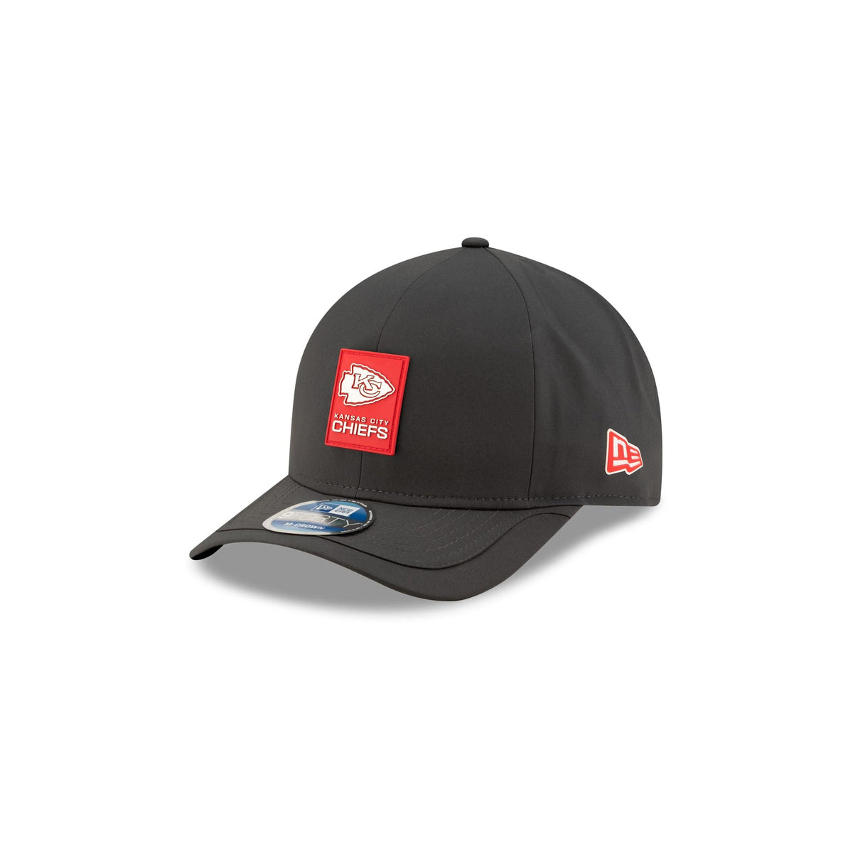 Kansas City Chiefs 2025 Sideline Cold Weather Steel Clouds Kids 9FORTY M-Crown Snapback Hat