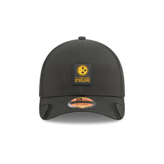 Pittsburgh Steelers 2025 Sideline Hot Weather 9FORTY M-Crown Snapback Hat