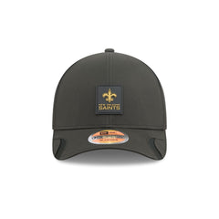 New Orleans Saints 2025 Sideline Hot Weather 9FORTY M-Crown Snapback Hat
