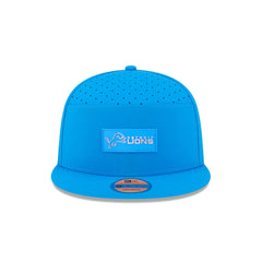 Detroit Lions 2025 Sideline Hot Weather Split Panel 9FIFTY Snapback Hat