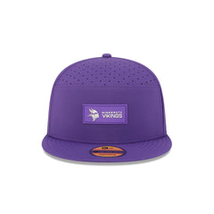 Minnesota Vikings 2025 Sideline Hot Weather Split Panel 9FIFTY Snapback Hat