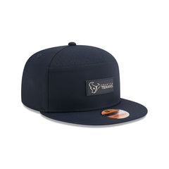 Houston Texans 2025 Sideline Hot Weather Split Panel 9FIFTY Snapback Hat