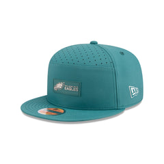 Philadelphia Eagles 2025 Sideline Hot Weather Split Panel 9FIFTY Snapback Hat