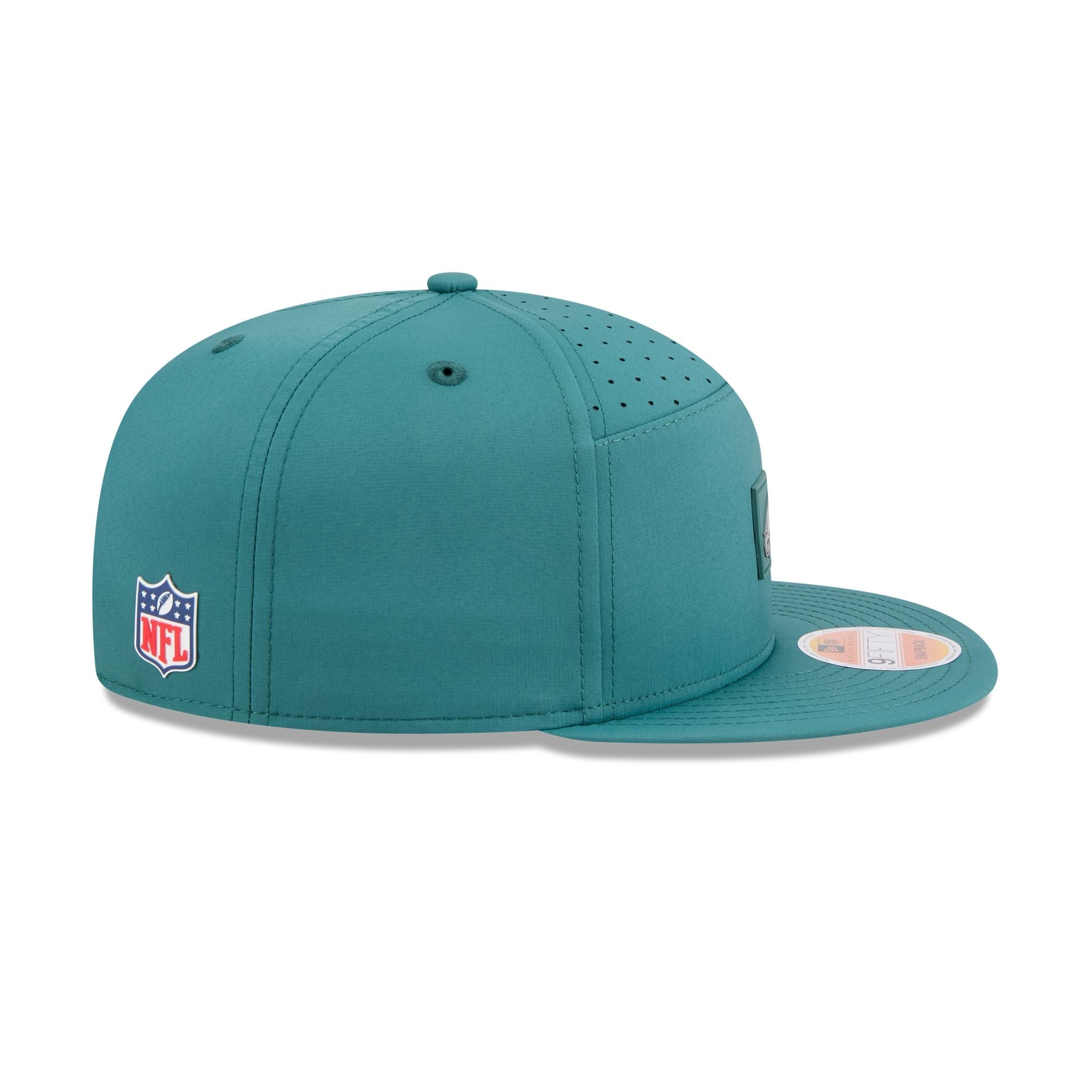 Philadelphia Eagles 2025 Sideline Hot Weather Split Panel 9FIFTY Snapback Hat