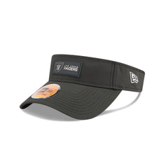 Las Vegas Raiders 2025 Sideline Hot Weather Visor Adjustable Hat
