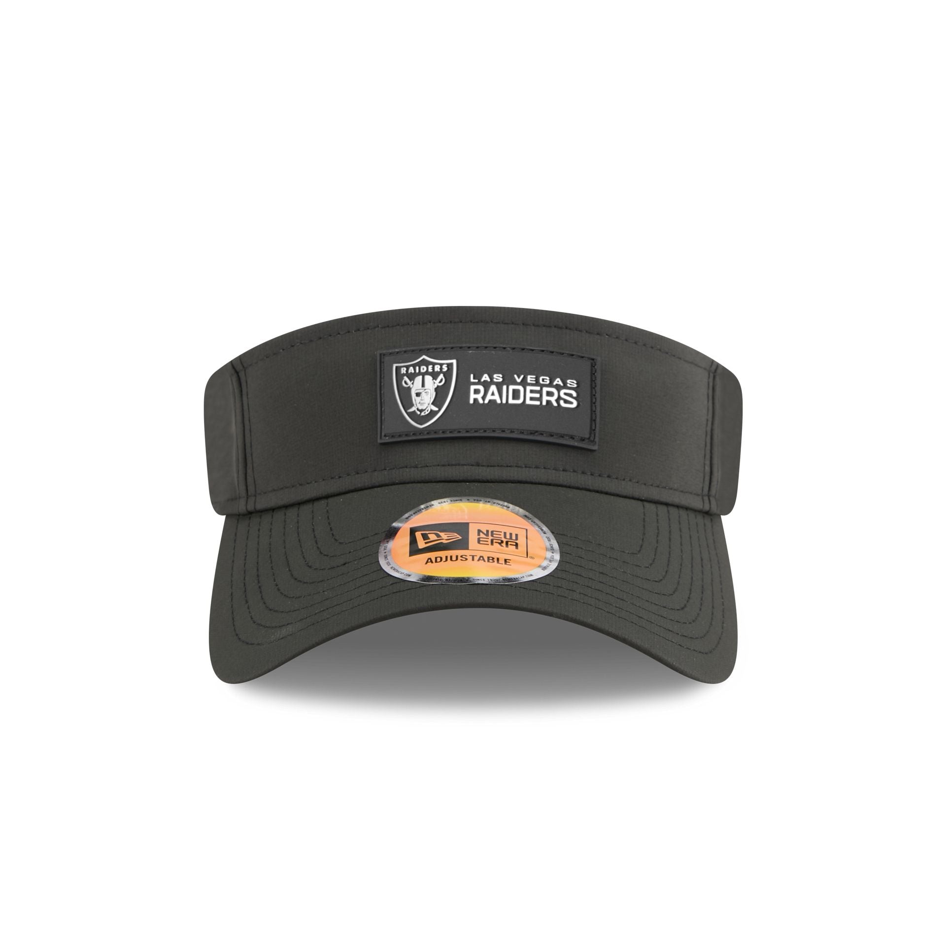 Las Vegas Raiders 2025 Sideline Hot Weather Visor Adjustable Hat