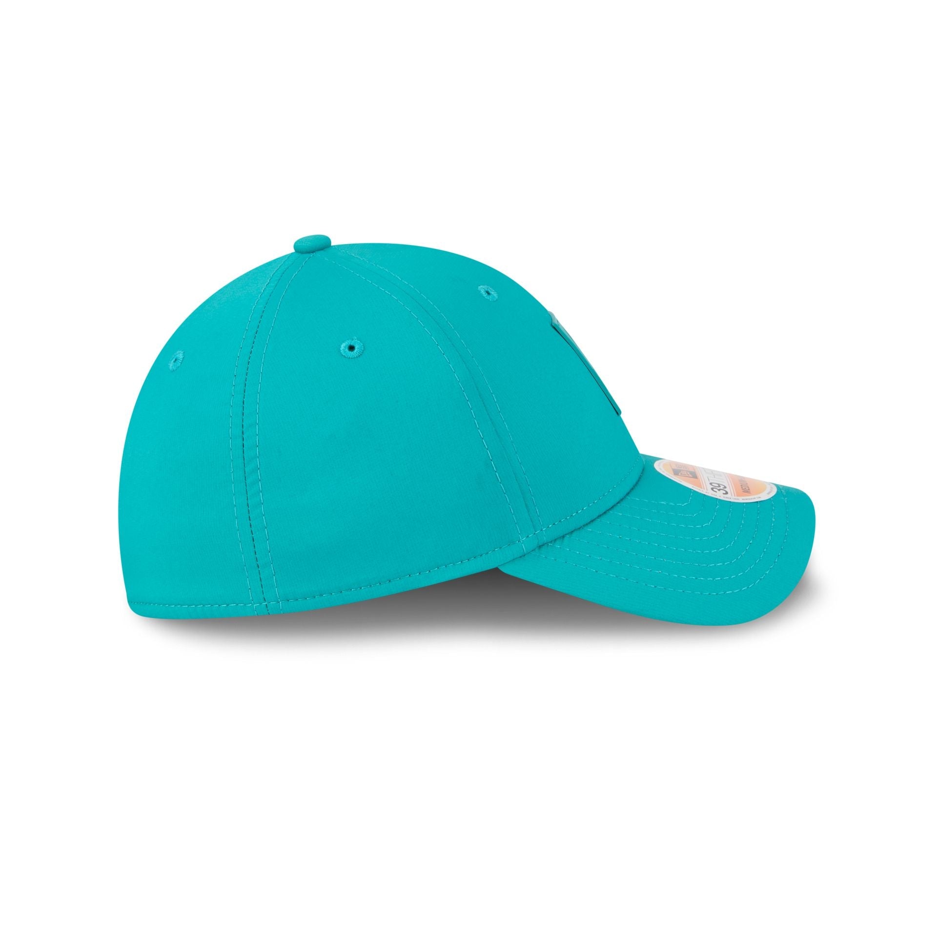 Miami Dolphins 2025 Sideline Hot Weather Historic 39THIRTY Stretch Fit Hat