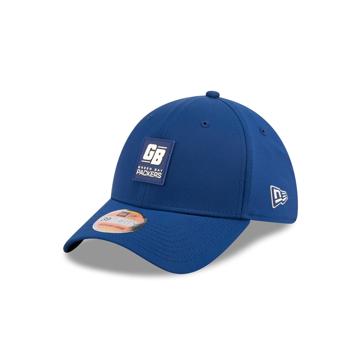 Green Bay Packers 2025 Sideline Hot Weather Historic 39THIRTY Stretch Fit Hat