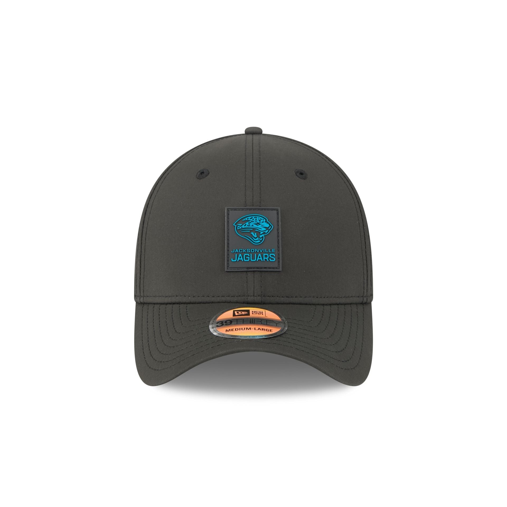 Jacksonville Jaguars 2025 Sideline Hot Weather Historic 39THIRTY Stretch Fit Hat