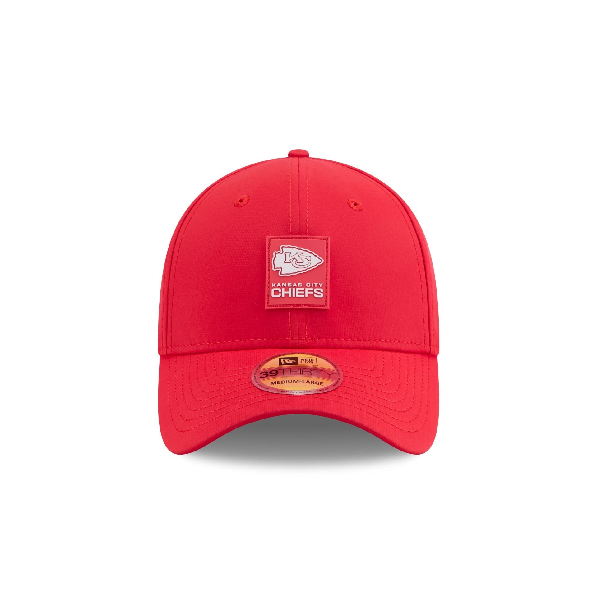 Kansas City Chiefs 2025 Sideline Hot Weather 39THIRTY Stretch Fit Hat