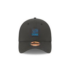 Detroit Lions 2025 Sideline Hot Weather Black 39THIRTY Stretch Fit Hat