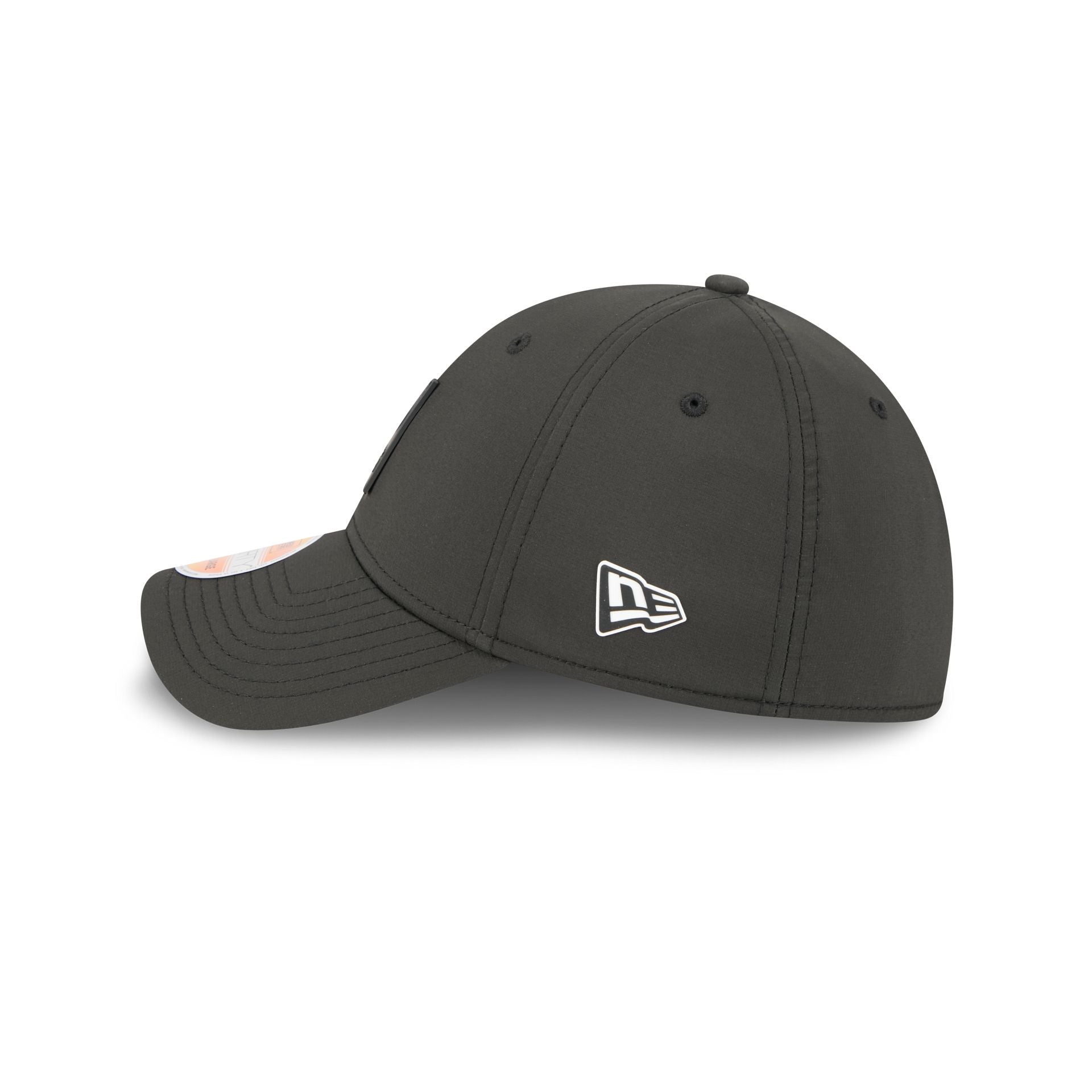 New York Jets 2025 Sideline Hot Weather Black 39THIRTY Stretch Fit Hat