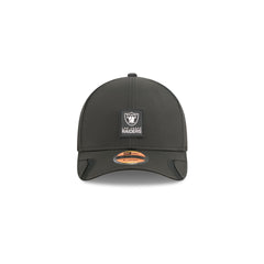 Las Vegas Raiders 2025 Sideline Hot Weather Kids 9FORTY M-Crown Snapback Hat