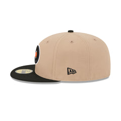 Philadelphia Flyers Camel 59FIFTY Fitted Hat