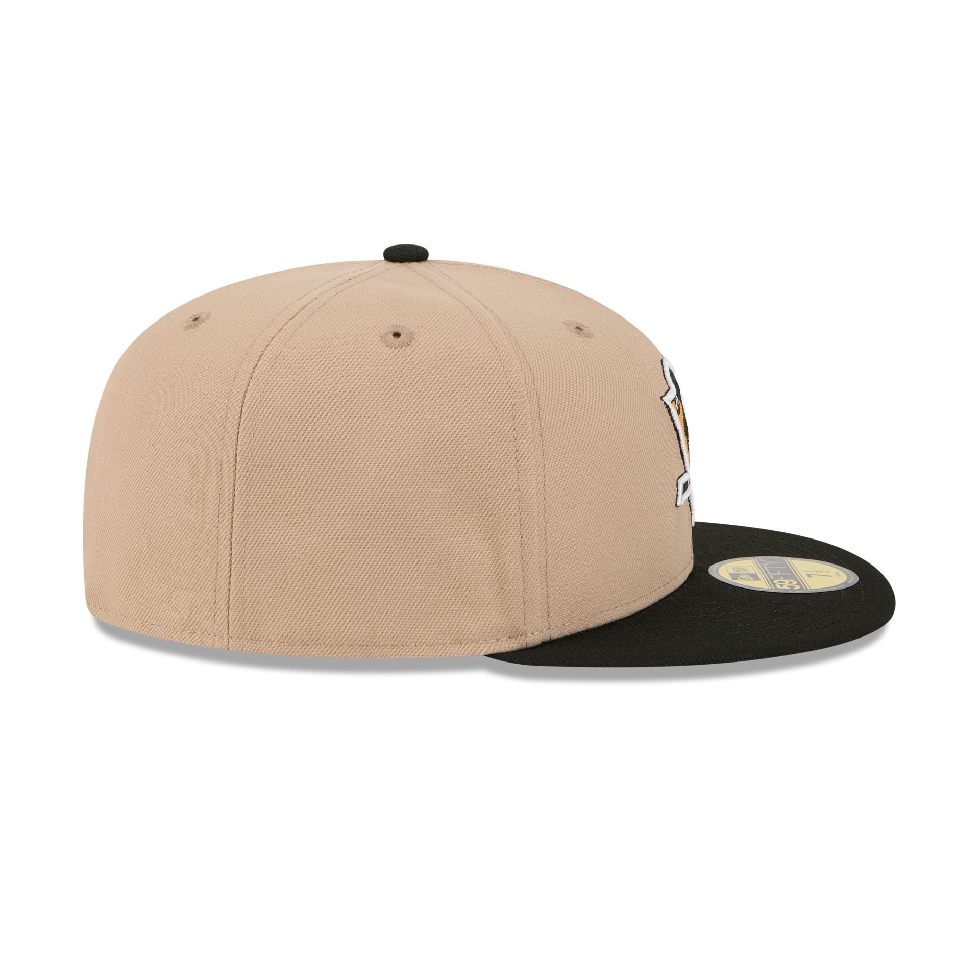Pittsburgh Penguins Camel 59FIFTY Fitted Hat