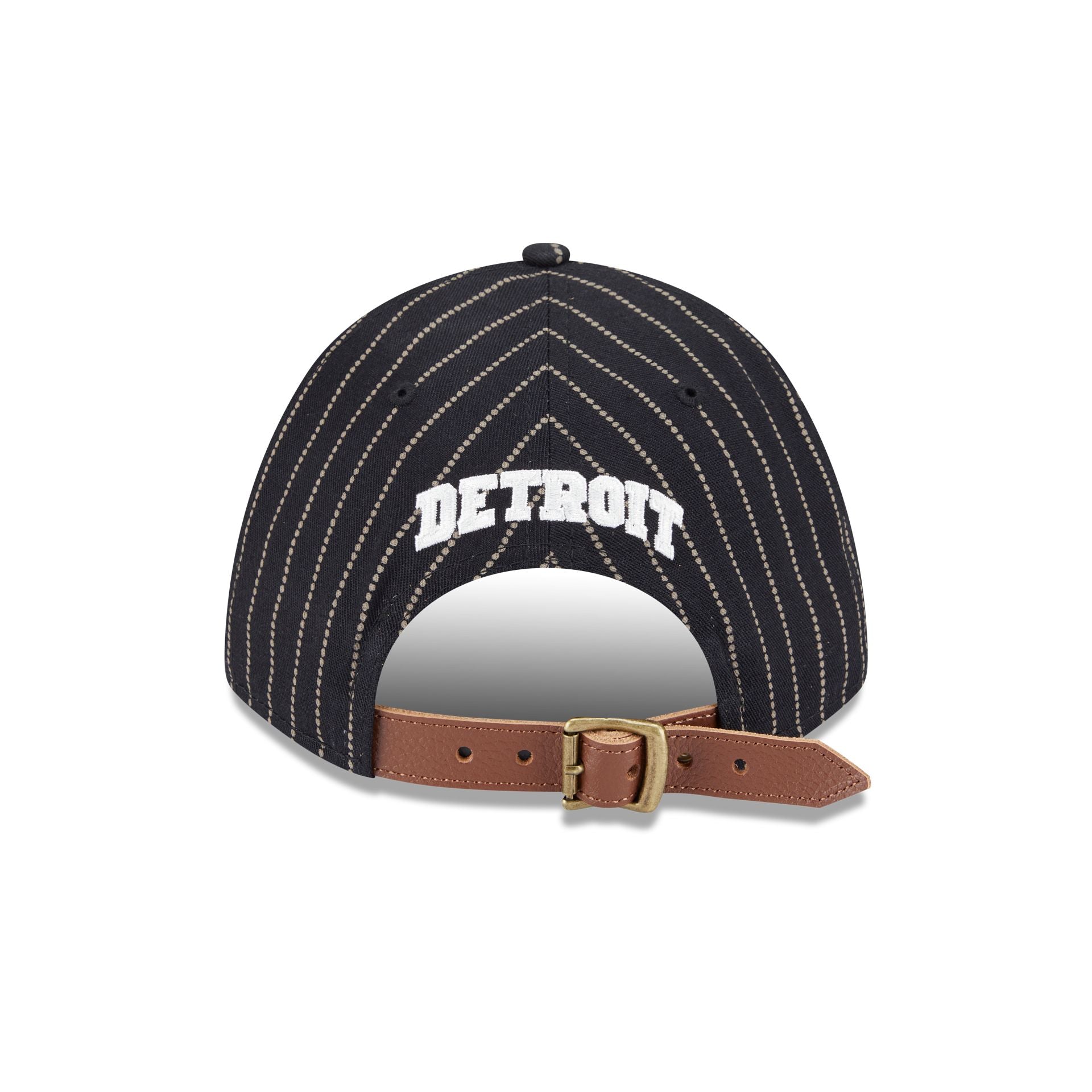 Detroit Tigers Dotted Pinstripe 9FORTY M-Crown A-Frame Adjustable Hat