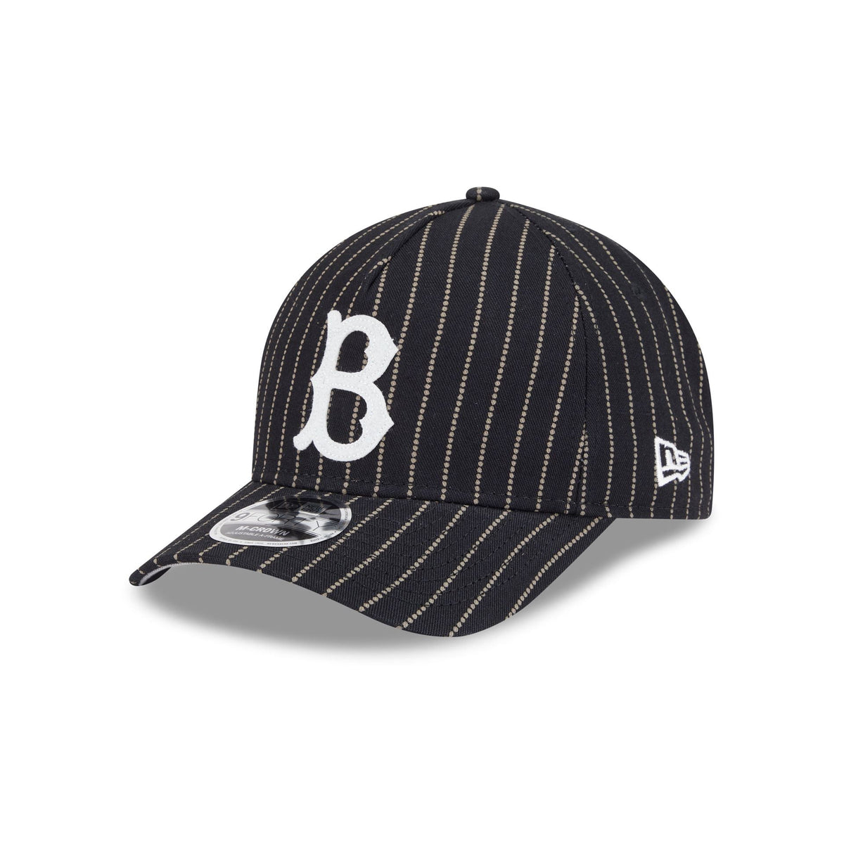 Los Angeles Dodgers Dotted Pinstripe 9FORTY M-Crown A-Frame Adjustable Hat