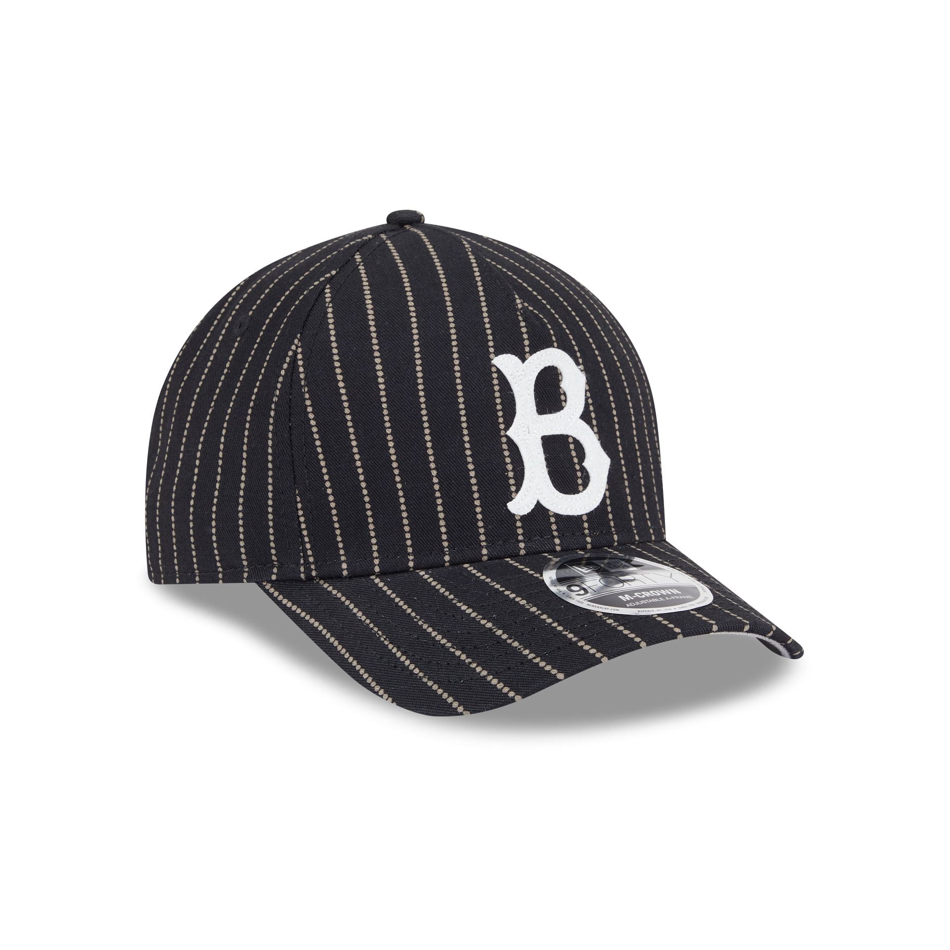 Los Angeles Dodgers Dotted Pinstripe 9FORTY M-Crown A-Frame Adjustable Hat