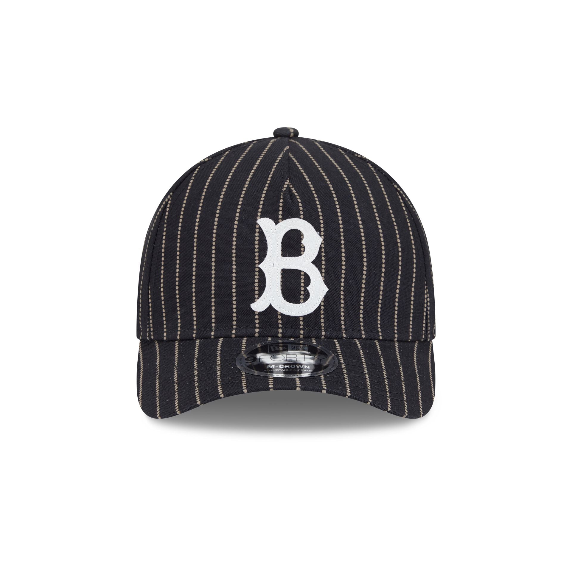 Los Angeles Dodgers Dotted Pinstripe 9FORTY M-Crown A-Frame Adjustable Hat