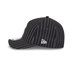 Los Angeles Dodgers Dotted Pinstripe 9FORTY M-Crown A-Frame Adjustable Hat