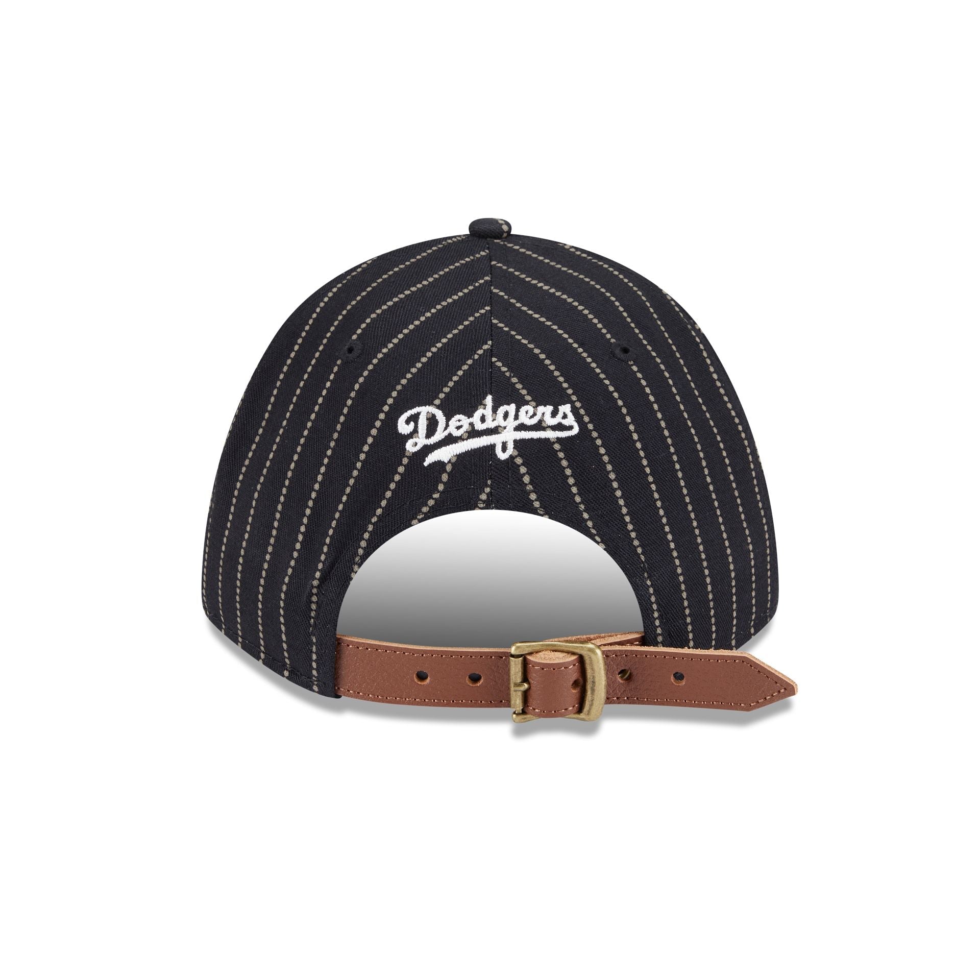 Los Angeles Dodgers Dotted Pinstripe 9FORTY M-Crown A-Frame Adjustable Hat