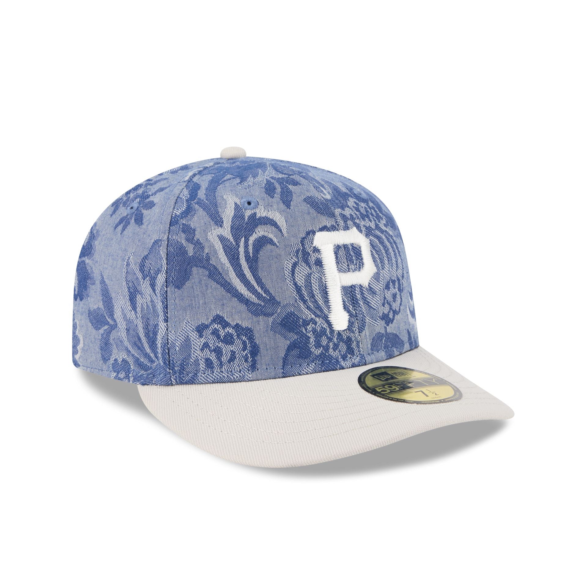 Pittsburgh Pirates Two-Tone Denim 59FIFTY Fitted Hat