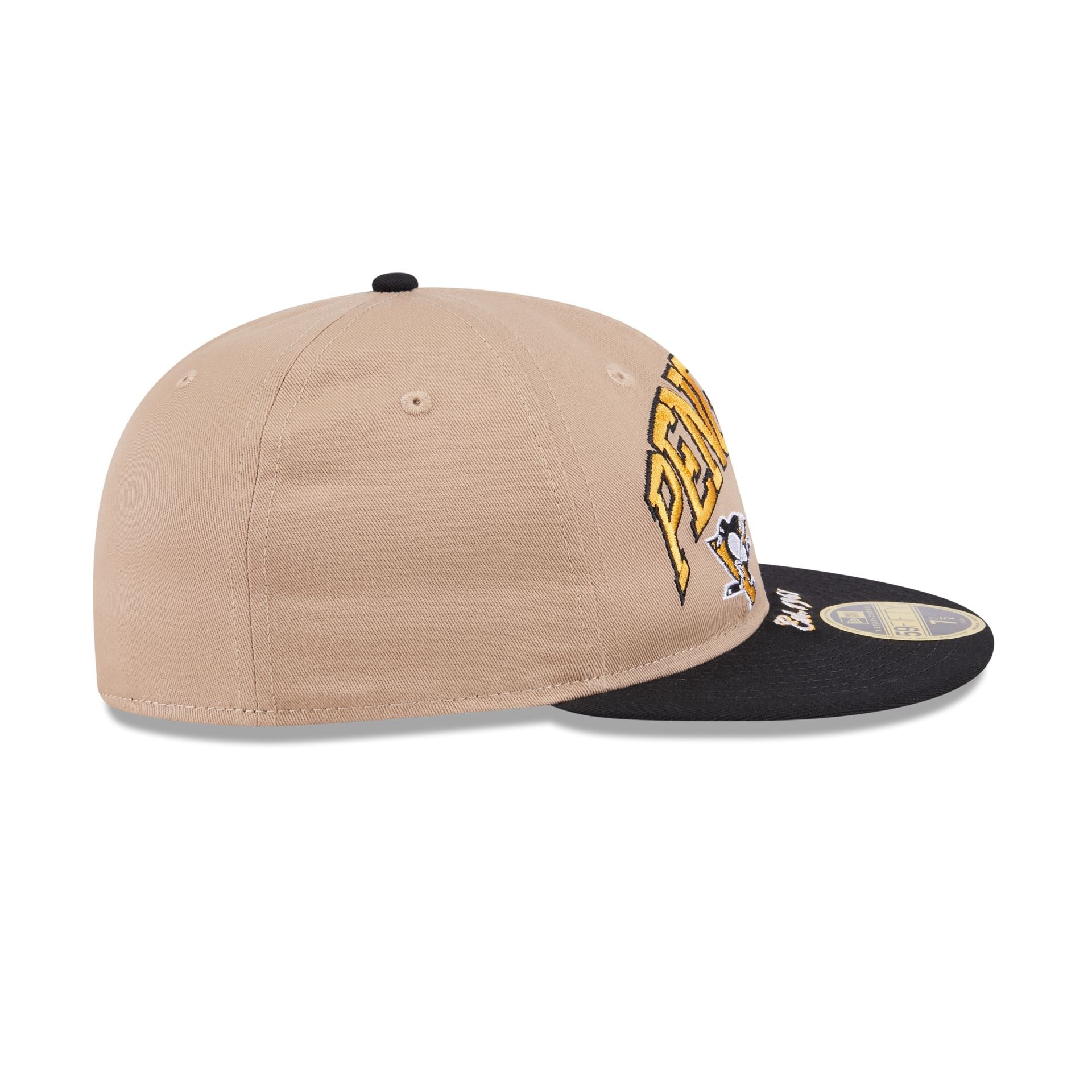 Pittsburgh Penguins Camel Retro Crown 59FIFTY Fitted Hat