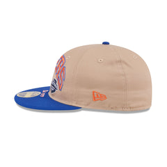 Edmonton Oilers Camel Retro Crown 59FIFTY Fitted Hat