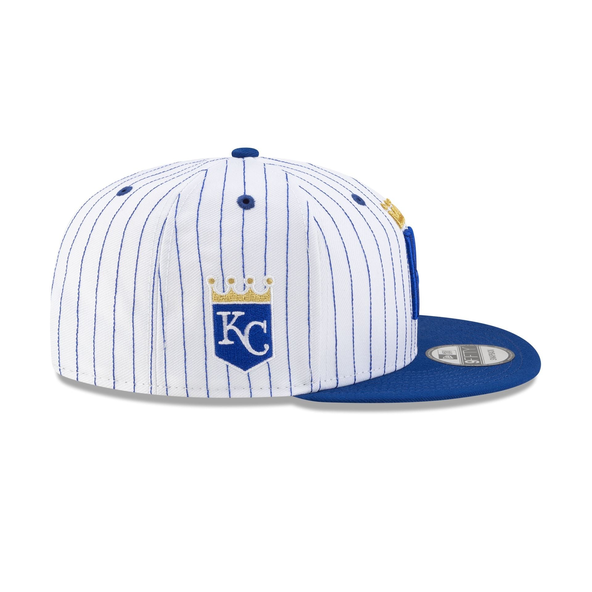 Kansas City Royals Deceptor Pinstripe 9FIFTY Snapback Hat