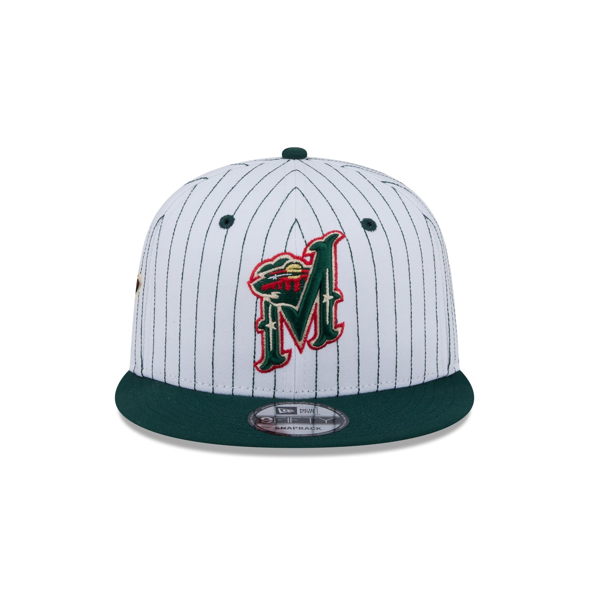Minnesota Wild Deceptor Pinstripe 9FIFTY Snapback Hat