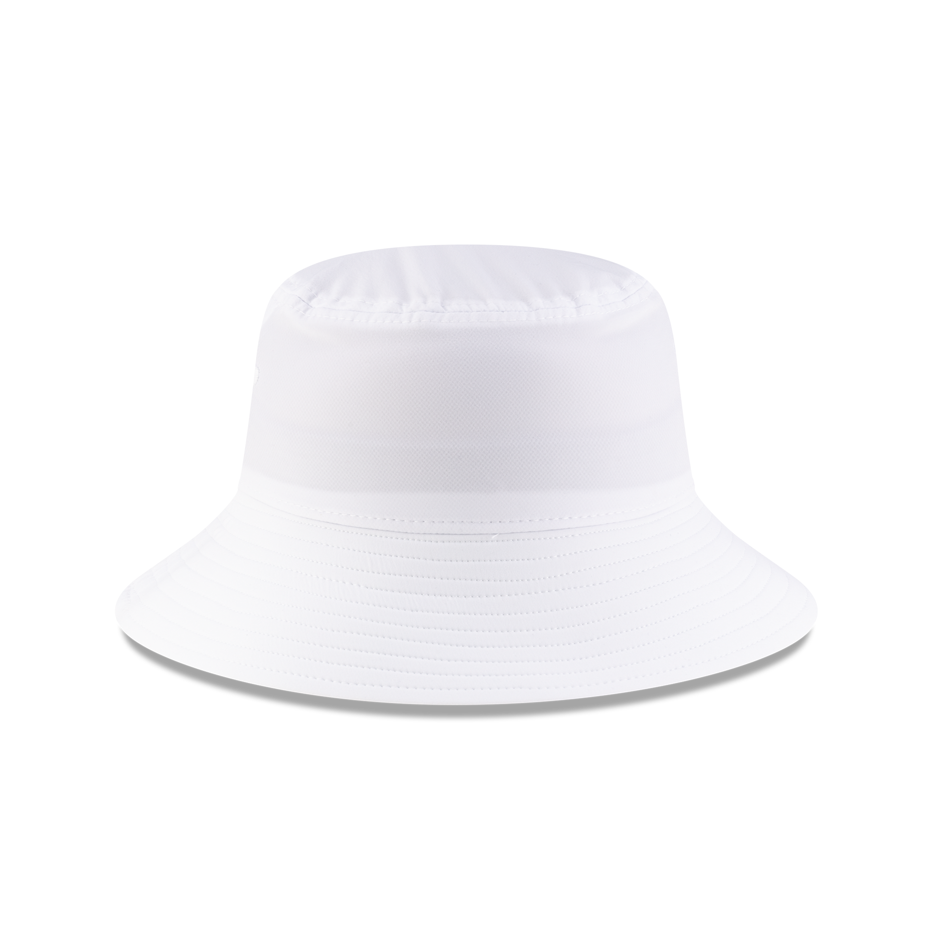 New Era Branded White Golf Stretch Bucket Hat
