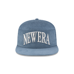 New Era Branded Paragon Corduroy Indigo Split Panel 9FIFTY Snapback Hat