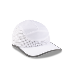 New Era Branded Train Performance Optic White Runner Hat