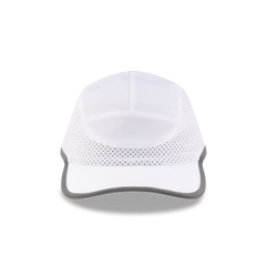 New Era Branded Train Performance Optic White Runner Hat