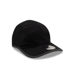 New Era Branded Train Performance Black Runner Hat