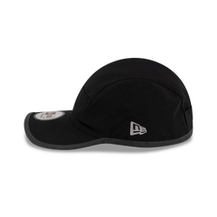 New Era Branded Train Performance Black Runner Hat