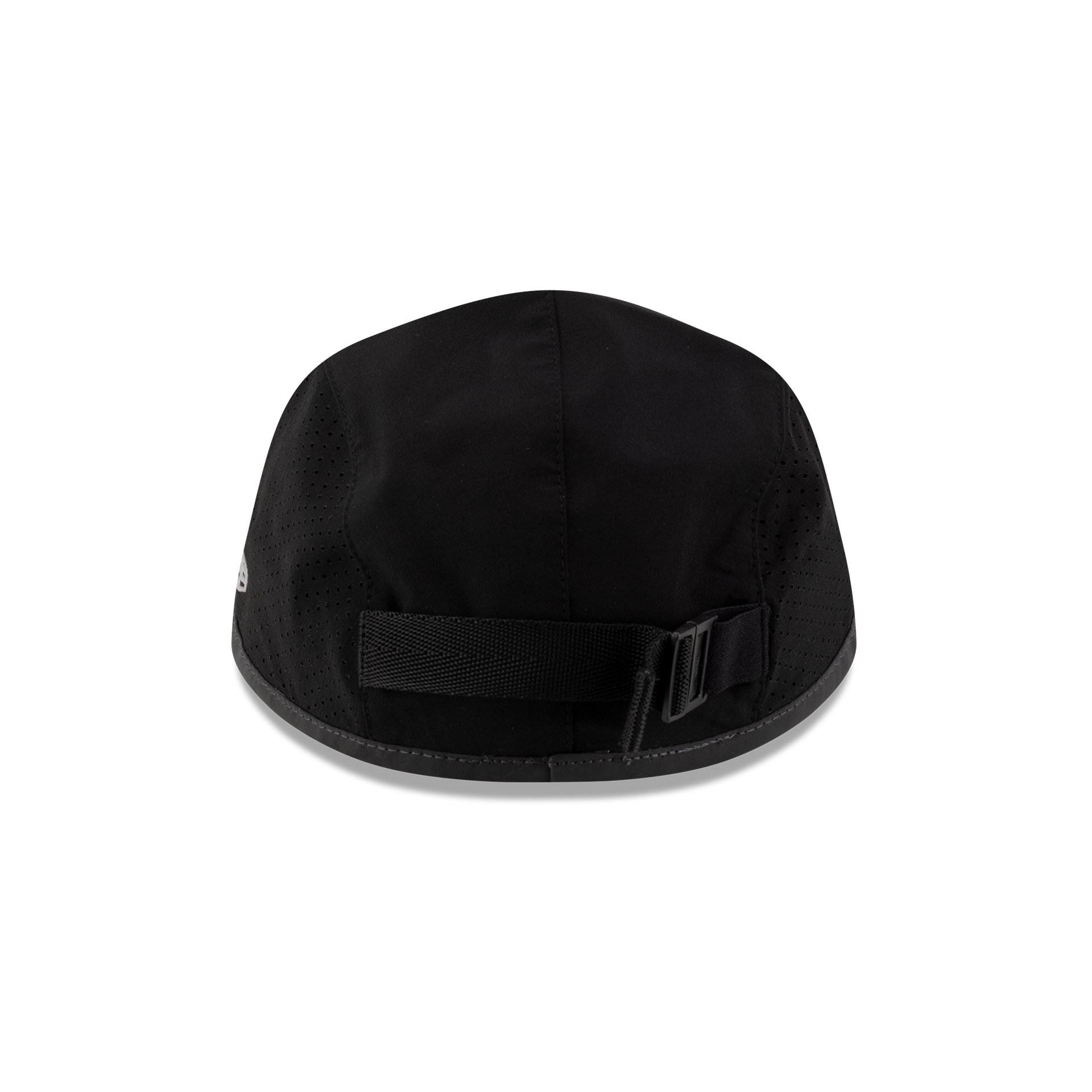 New Era Branded Train Performance Black Runner Hat