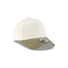 New Era Branded High Twist Chrome White 9FORTY A-Frame Adjustable Hat