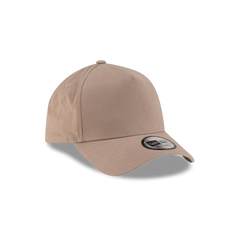 New Era Branded High Twist Taupe Gray 9FORTY A-Frame Adjustable Hat
