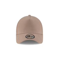 New Era Branded High Twist Taupe Gray 9FORTY A-Frame Adjustable Hat
