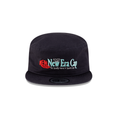 New Era Branded Navy Painter Elastic Back Hat
