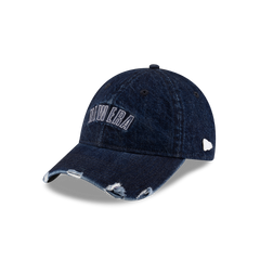 New Era Branded Sweep Rugby Denim Muted Indigo 9FORTY Adjustable Hat