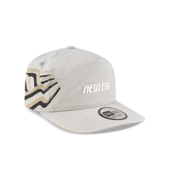 New Era Branded Raised Flag Mirage Gray Golfer Hat