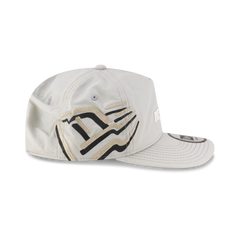 New Era Branded Raised Flag Mirage Gray Golfer Hat