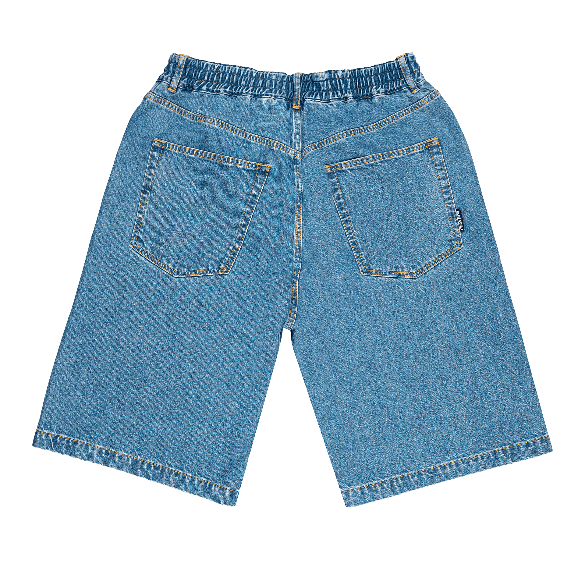 New Era Branded Warehouse Navy Jean Shorts
