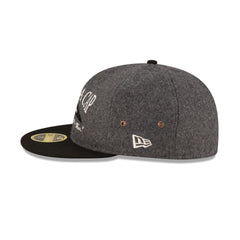 New Era Cap Heather Gray Retro Crown 59FIFTY Fitted Hat