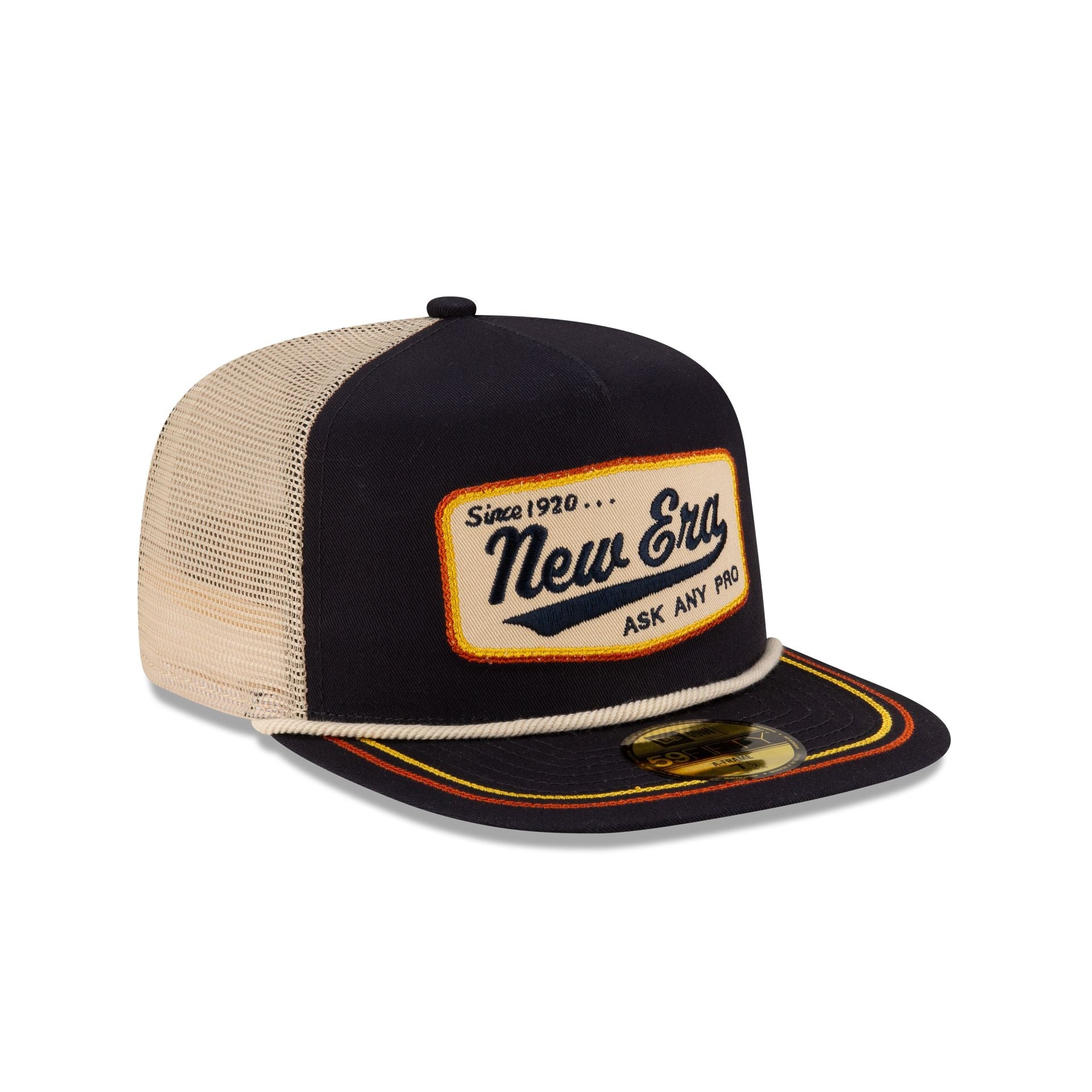 New Era Cap Pottery 59FIFTY A-Frame Fitted Trucker Hat