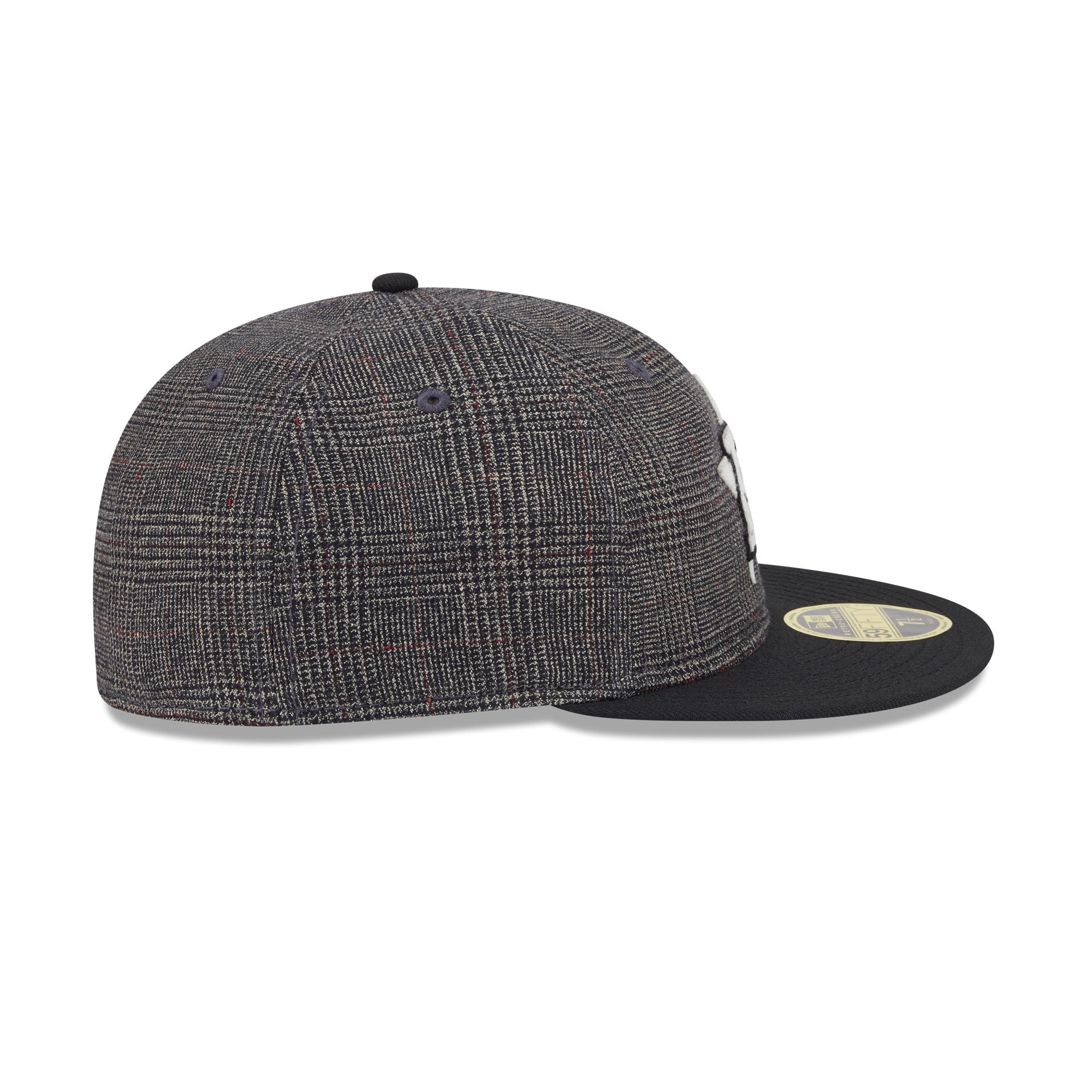Houston Astros Plaid Retro Crown 59FIFTY Fitted Hat