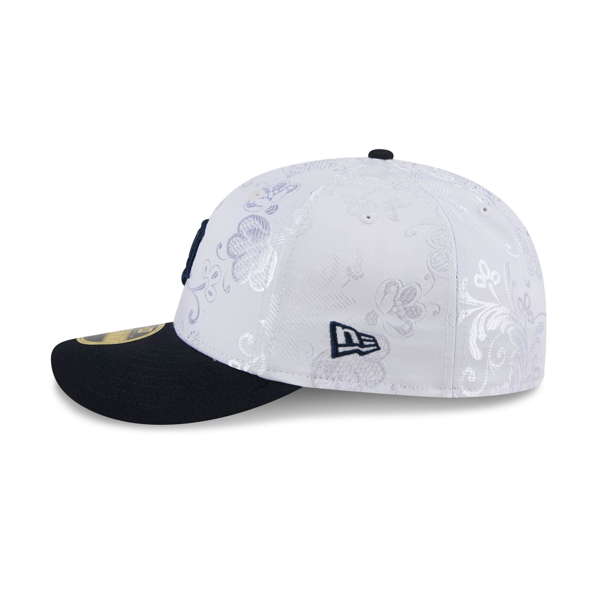 Detroit Tigers Floral Shine Low Profile 59FIFTY Fitted Hat